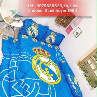 Bộ chăn ga gối đội bóng Real Madrid cho fan hâm mộ