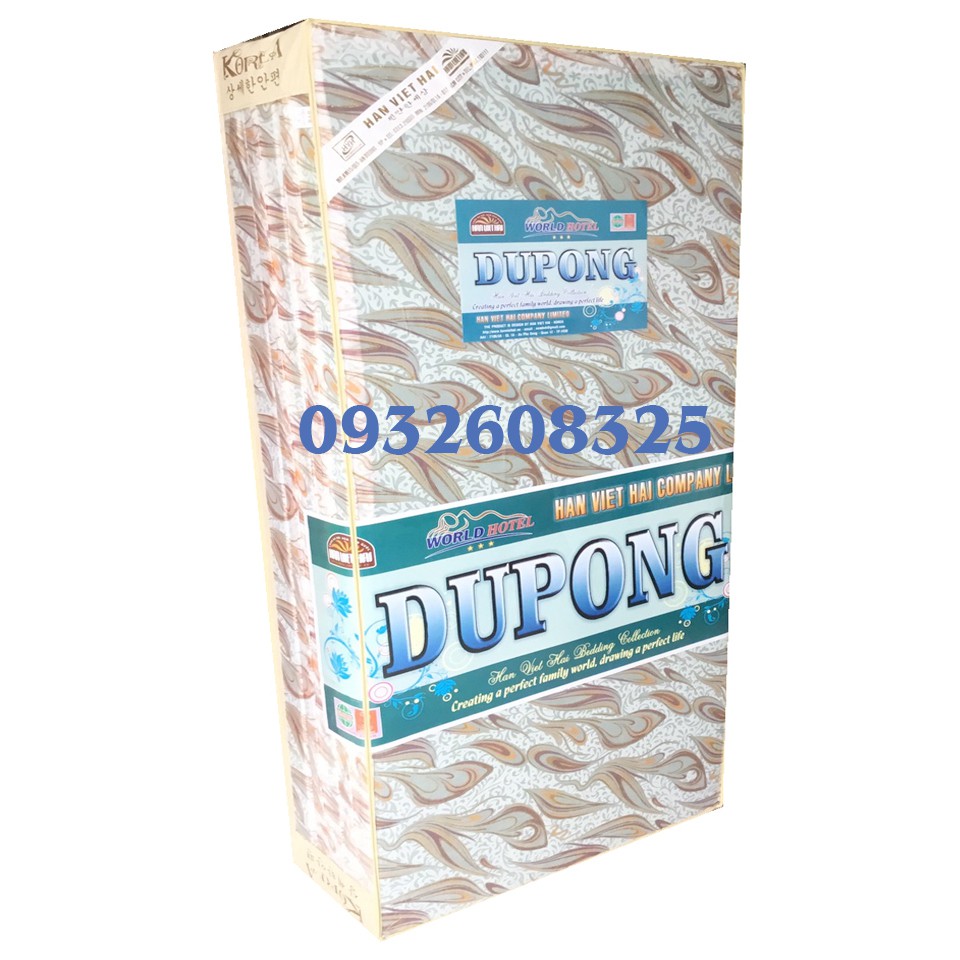 Nệm Bông Ép 1mx2mx10cm Dupong Gấp 3 Hàn Quốc Cao Cấp BH 5 Năm