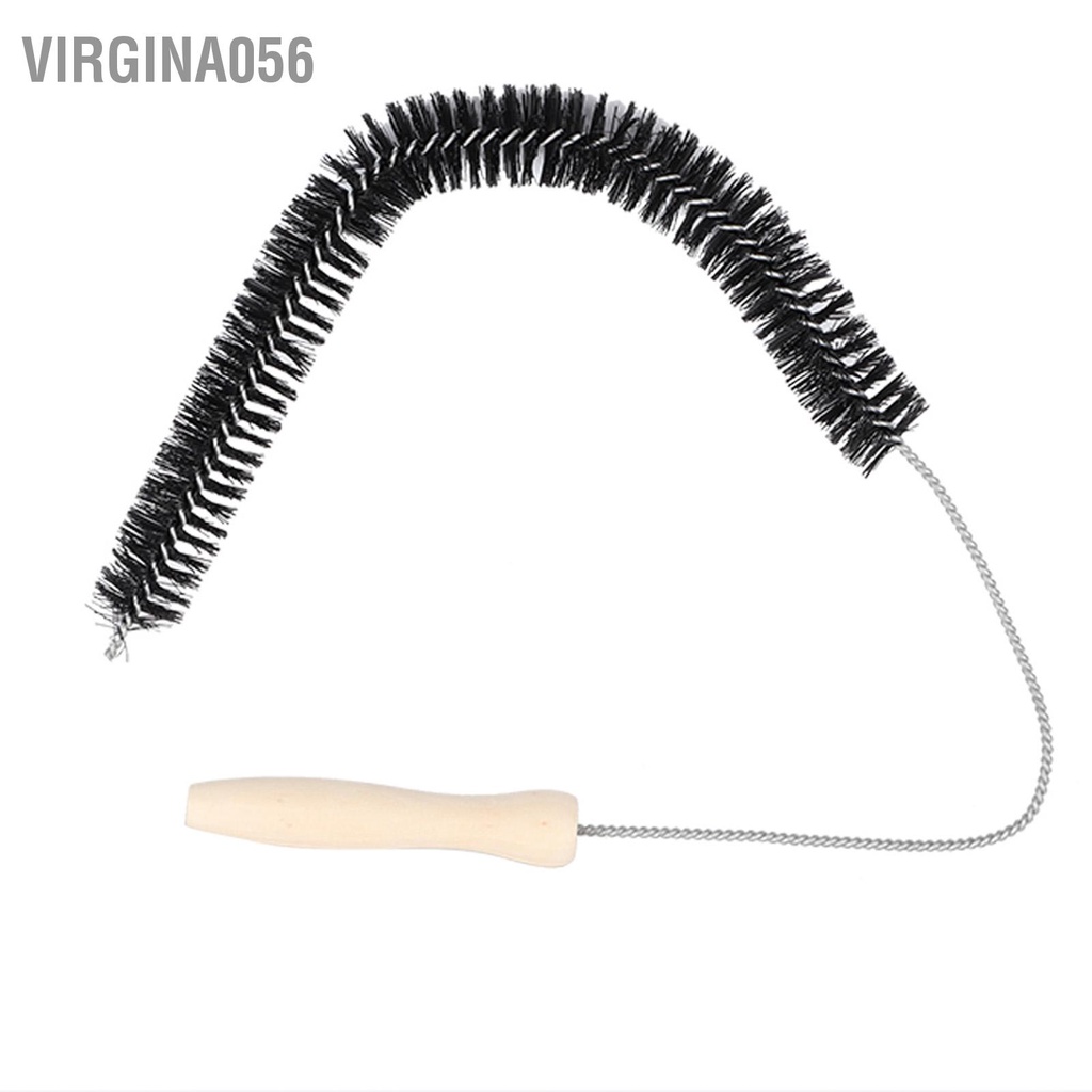 Virgina056 Máy sấy quần áo Bàn chải thông gió Công cụ làm sạch que dài linh hoạt để loại bỏ tắc nghẽn bụi bẩn mỡ