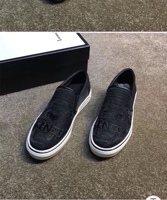 Giày slipon nam kenzoo thêu | BigBuy360 - bigbuy360.vn