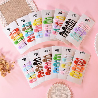 Set kẹp tóc cho bé gái, nhiều màu