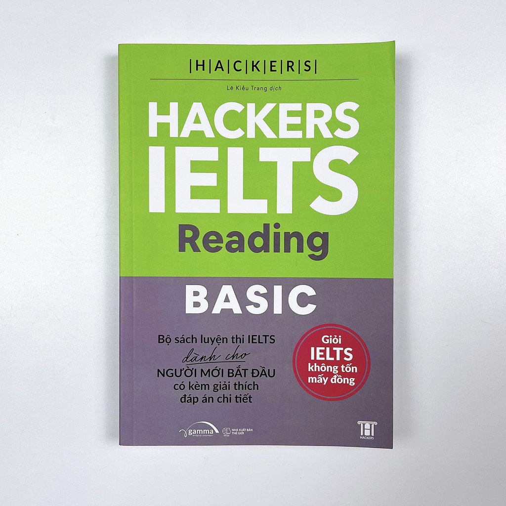 Sách - Combo: Hacker Ielts Basic: Reading + Listening + Writing + Speaking (4 cuốn)