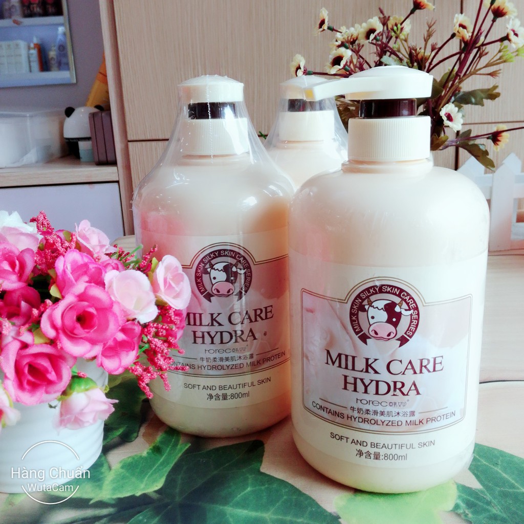 SỮA TẮM CON BÒ MILK CARE HYDRA 800ML.