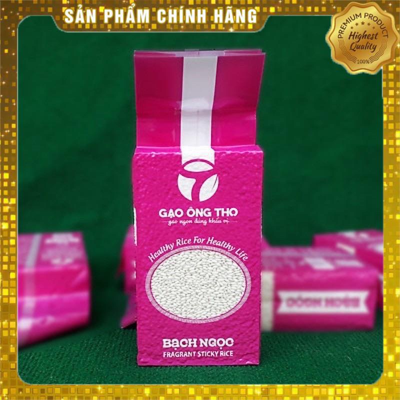 GẠO ÔNG THỌ NẾP BẠCH NGỌC (túi 1kg)