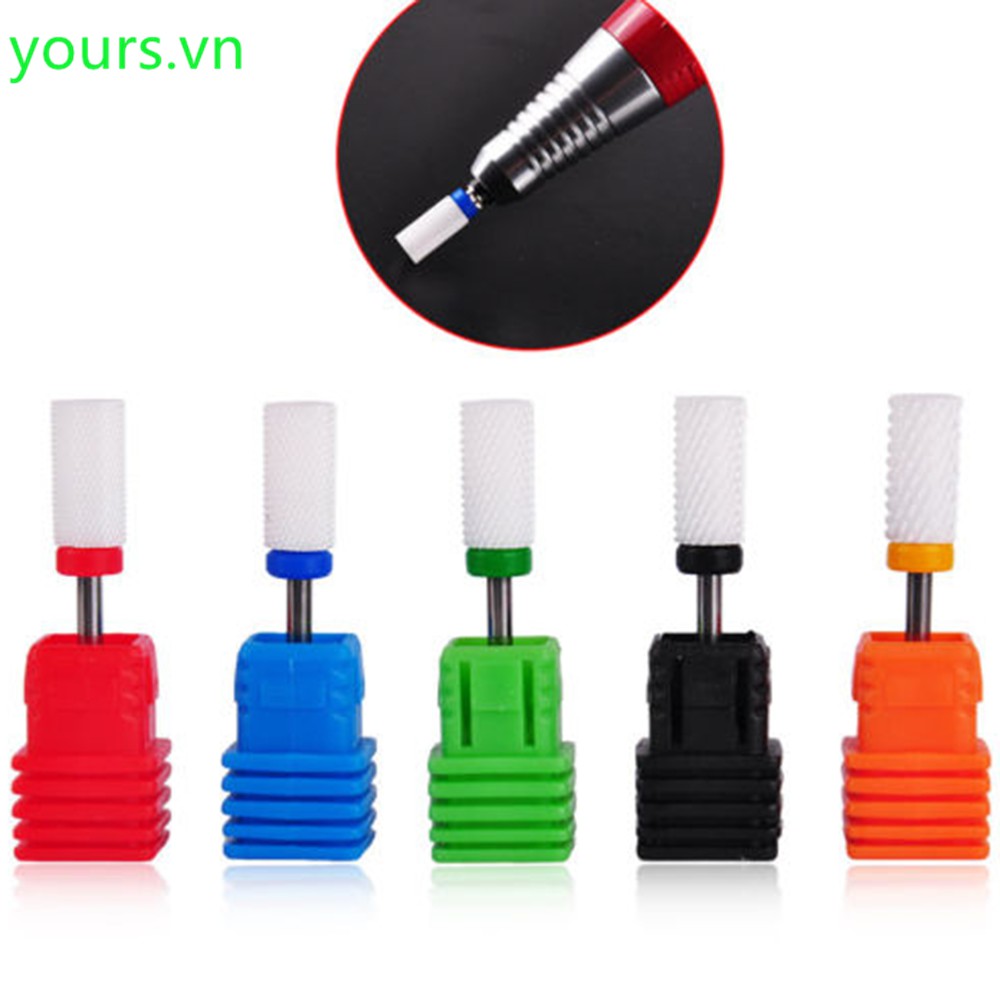 Mũi khoan mài bằng kịm cương điện tử dùng làm móng chuyên nghiệp