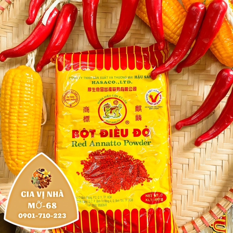 Bột điều Hậu Sanh nhãn hiệu Con Kỳ Lân- 100gr -500gr