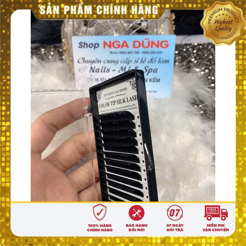 Mi color tip silk lash dày 0,15