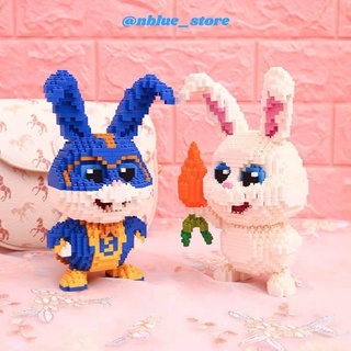 Đồ chơi lắp ráp lego thỏ Snowball dễ thương bộ lắp ghép trí tuệ