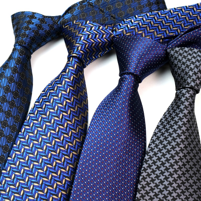 Cà Vạt Chấm Bi 8CM Sang Trọng Dành Cho Nam