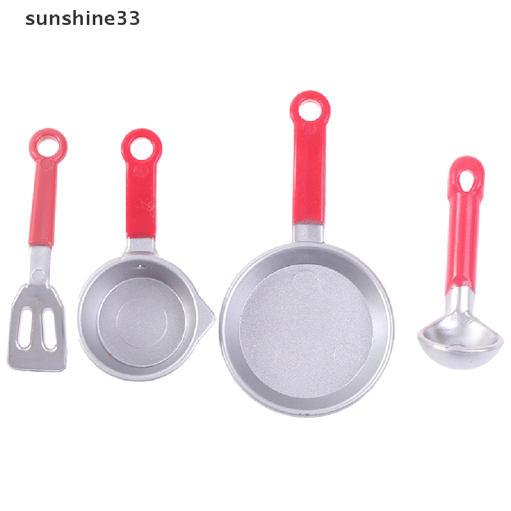 Bộ Đồ Chơi Mô Phỏng Nhà Bếp Xinh Xắn Cho Bé Tỉ Lệ 1: 12