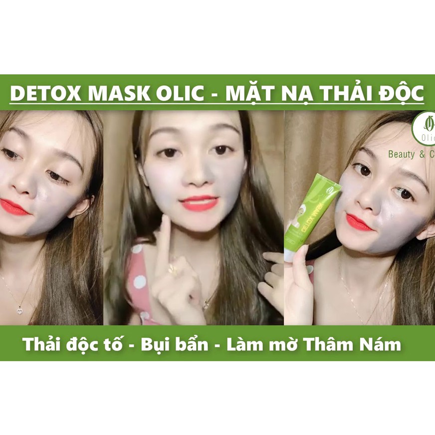 DETOX MASK OLIC - MẶT NẠ THẢI ĐỘC OLIC