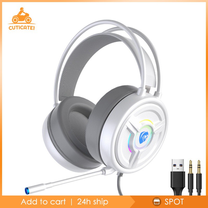 ✨Activity price✨Tai Nghe Gaming Psh-200 3.5mm Có Mic Cuticate1 Cho Pc Laptop