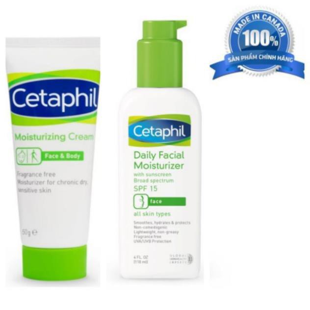 [Cetaphil Chính Hãng Canada] Sữa Rửa Mặt Dịu Nhẹ Cetaphil (125ml,500ml)