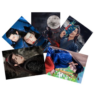 3 Tranh Poster Tiêu Chiến - Ngụy Vô Tiện 'Trần Tình Lệnh' 21cmx30cm