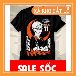 🔥SIÊU SALE🔥 🔥SALE SỐC🔥Mẫu áo thun in hình Haikyuu - Tsukishima Kei đẹp giá rẻ HOT nhất