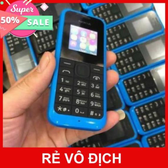 Điện Thoại Nokia 105 Bản 2 Sim Zin Chính Hãng kèm pin sạc