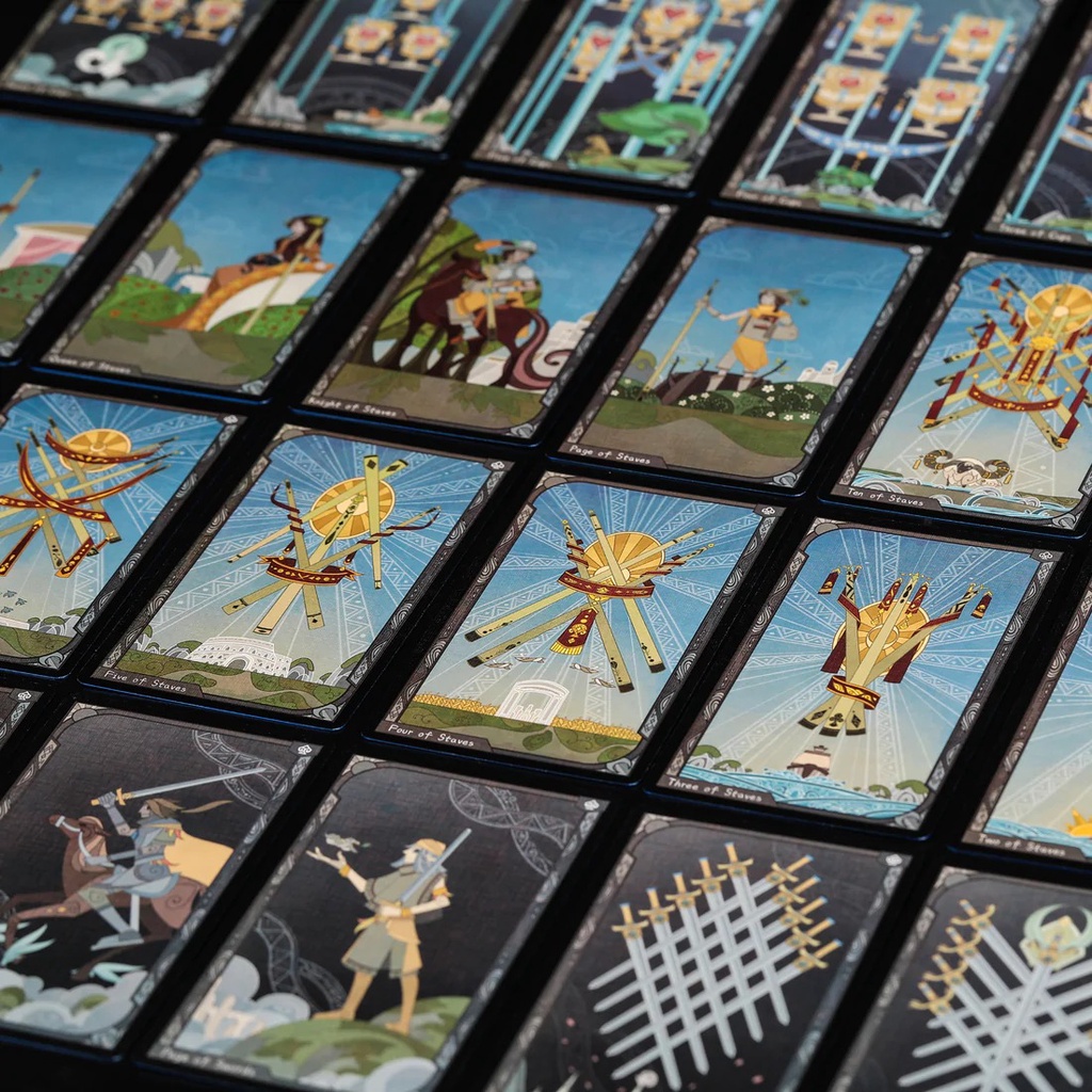 Bài Broken Mirror Tarot 5th Edition Sapphire