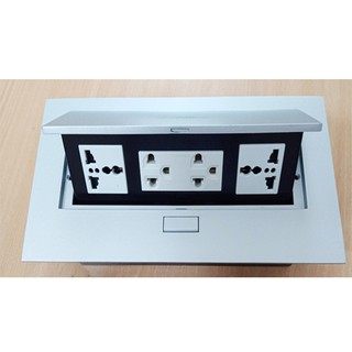 Hộp Ổ cắm âm bàn sinoamigo STS-212D gồm 4 ổ cắm điện cao cấp