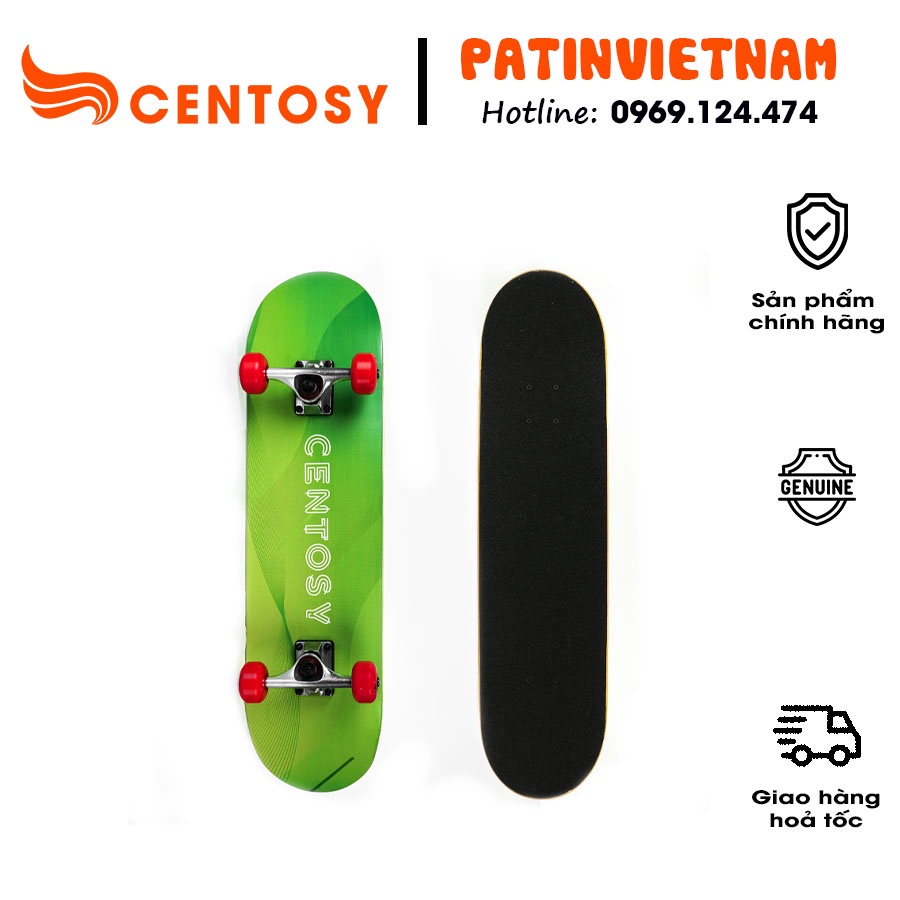 Ván Trượt Thể Thao Cao Cấp Centosy A3 Green cao cấp