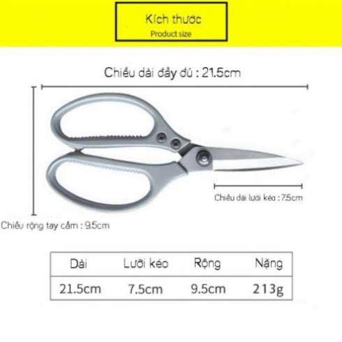 [Nhật Nội Địa Có Vỉ] Kéo đa năng SK5 cắt xương,thịt, siêu bền