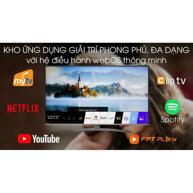 Smart tivi LG 4K 55 inch 55UM7600PTA.MODEL2019( Hàng tồn kho Bảo hành chính hãng 2 năm)