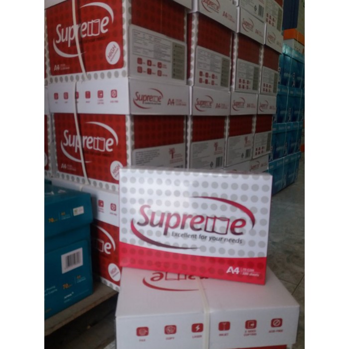 Giấy A4 in Supreme/ Định lượng 70 gsm