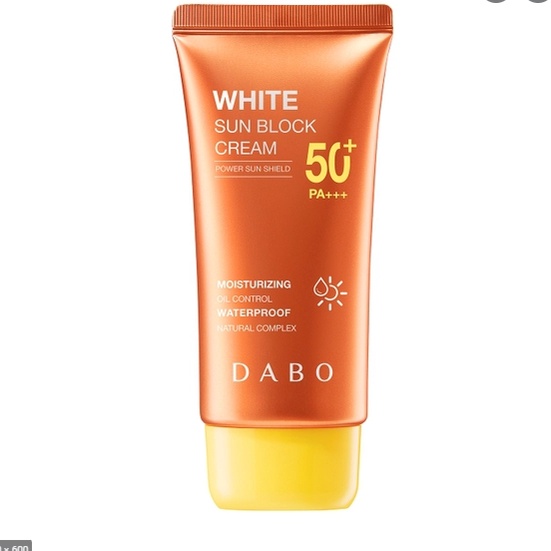 Kem chống nắng chống lão hóa Dabo White Sunblock Cream SPF50 70ml - Hàn Quốc Chính Hãng