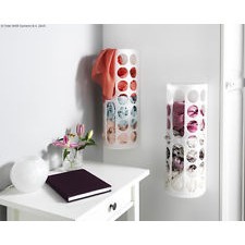 Giỏ đựng túi nilon Ikea Variera 16 x 13 x 45 cm (Trắng)
