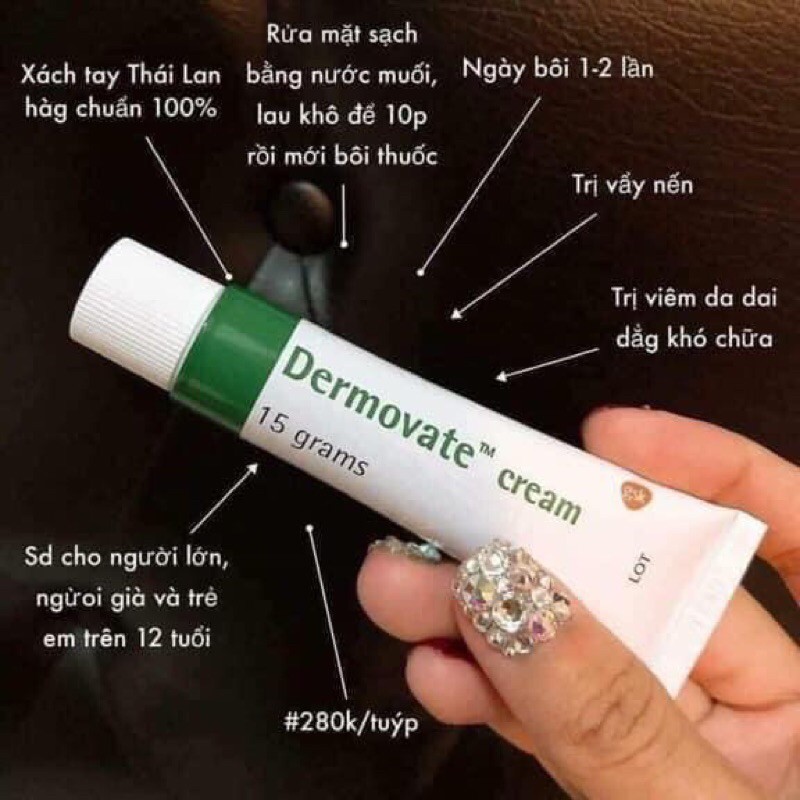 Kem vảy nến Demovate Thái lan Cream