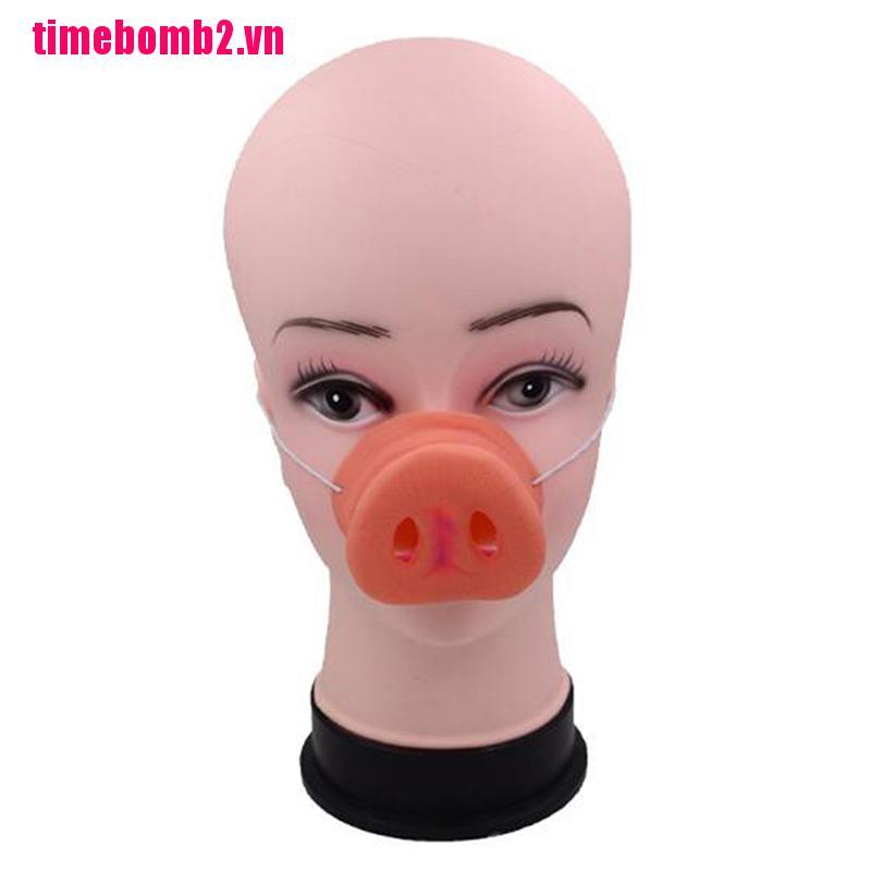 Mũi Heo Cao Su Trang Điểm Vui Nhộn