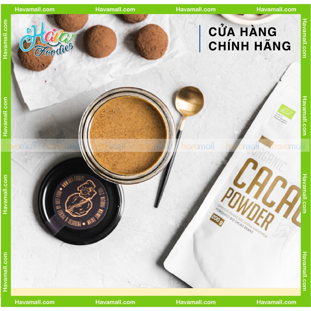 [HÀNG CHÍNH HÃNG] Bột Cacao Thô Hữu Cơ Diet Food 200gr - Organic Cacao Powder