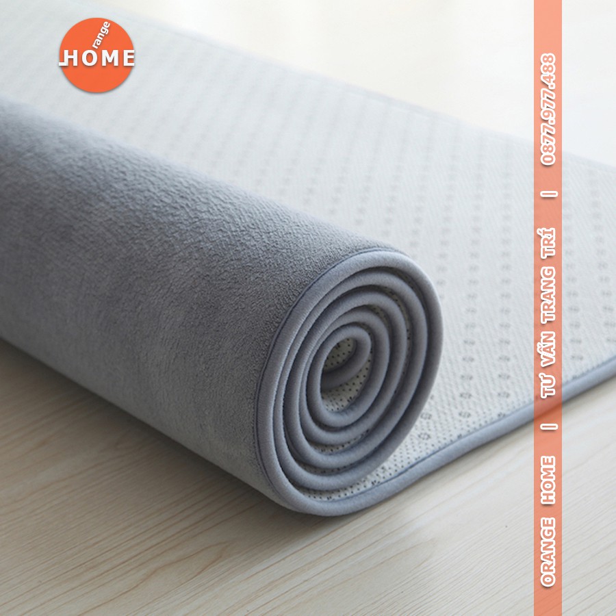 Thảm trải sàn phòng khách giá rẻ màu Đỏ vang | Nhung nỉ  | Nhiều Size