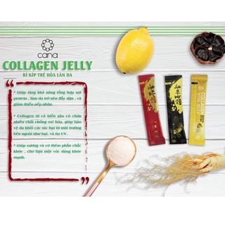 Set Dùng Thử Siêu Tiết Kiệm_Set 3 Gói Thạch Collagen Ăn Liền Hàn Quốc Đẹp Da