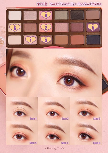 Bảng phấn mắt Too Faced - Sweet Peach Eye Shadow Collection Palette