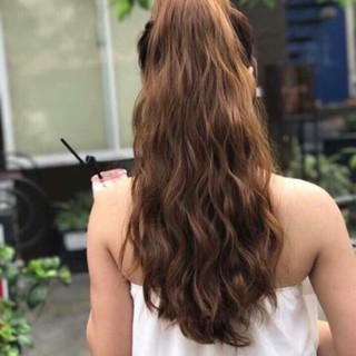 Tóc giả Ngoặm xù sóng❤️❤️Free ship -hình thật