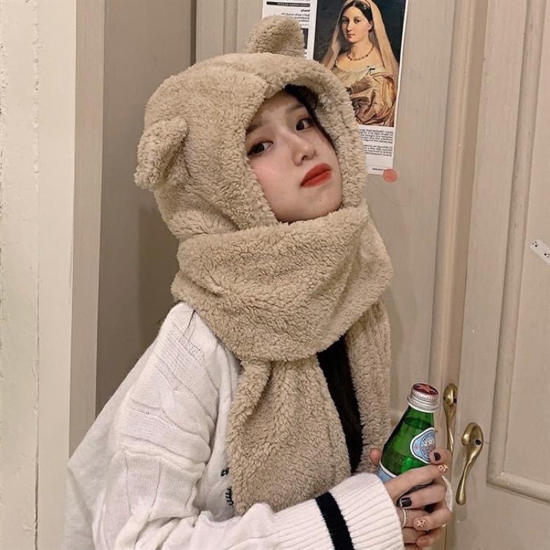 MŨ LÔNG TAI GẤU SIÊU KUTE | BigBuy360 - bigbuy360.vn