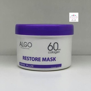 Mặt nạ dưỡng tóc Collagen 60s Algo Nano Plus 500ml ( Italia )