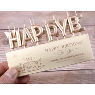 Nến happy birthday
