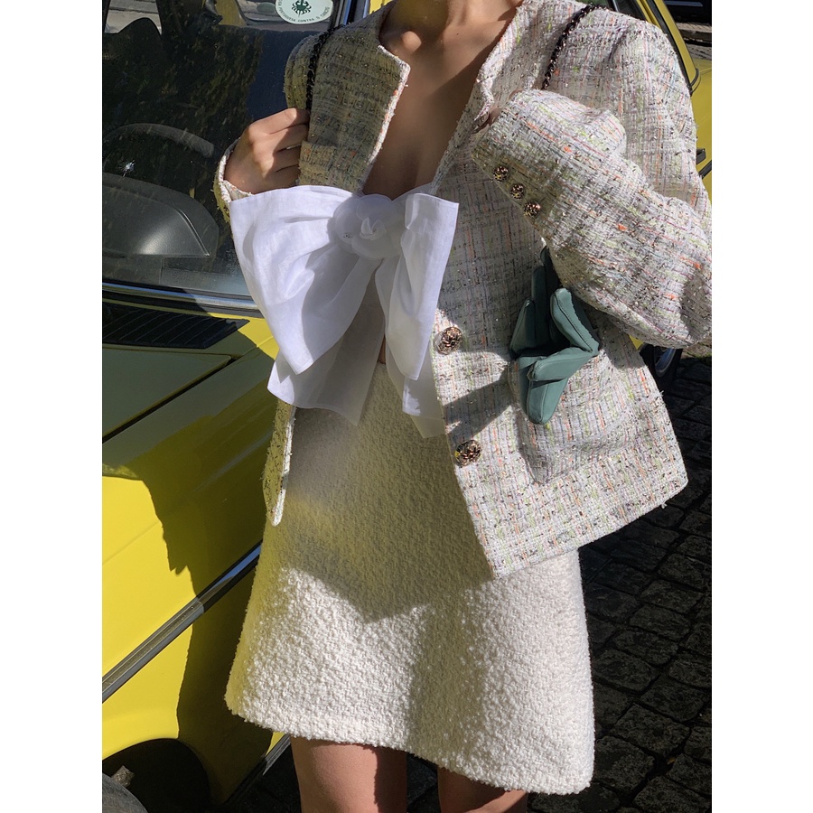 Chân Váy Dạ Ngắn Bushbush Skirt Seooocookies