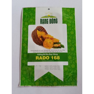 Hạt giống bí dĩa bay vàng Rạng Đông