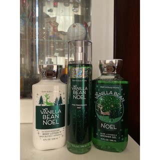 BILL US - Có bán set - Dòng sản phẩm Vanilla bean noel các loại fullsize của Bath and body works