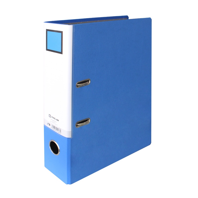 File càng cua King Jim khổ A4 2693GSV, 2695GSV - 1 chiếc - Bìa còng bật dùng để lưu trữ tài liệu, giấy tờ...