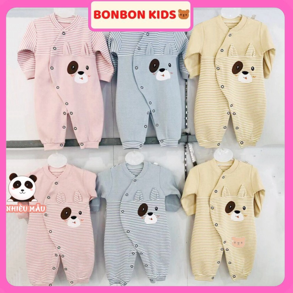 Bộ Quần Áo Nỉ BODY Quảng Châu Dài Tay Thu Đông, Mềm Mịn Loại 1 Cho Bé 5-11kg  BONBON KIDS