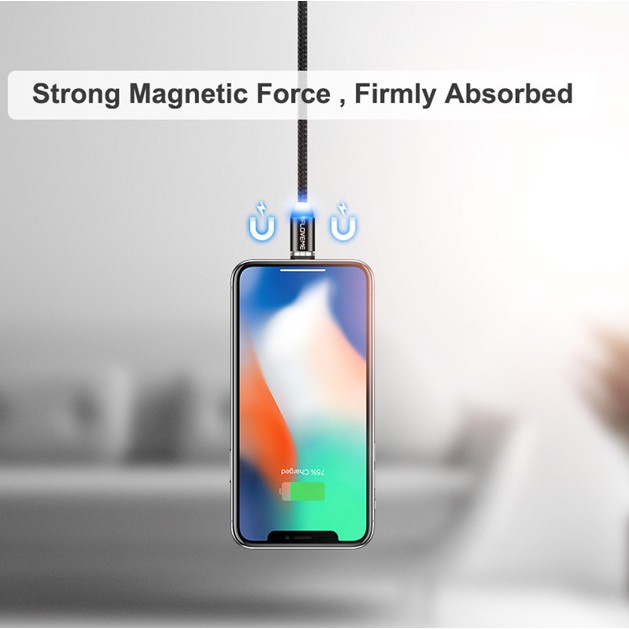 Giắc nam châm cổng Micro USB/Type-C/iOS tùy chọn cho cáp sạc từ tính