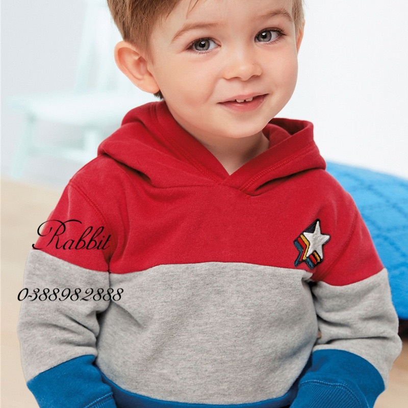 Áo nỉ Little Maven hoạ tiết ngôi sao