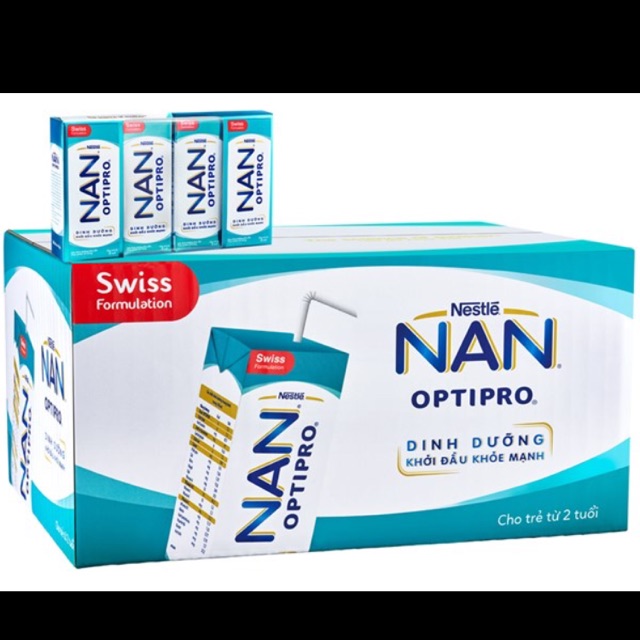 Nan OPTIPRO :1 lốc pha sẵn 185ml