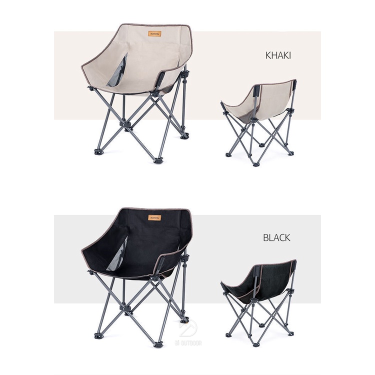Ghế Xếp Gọn Dã Ngoại Câu Cá Naturehike NH20JJ022 Chịu Tải 150kg