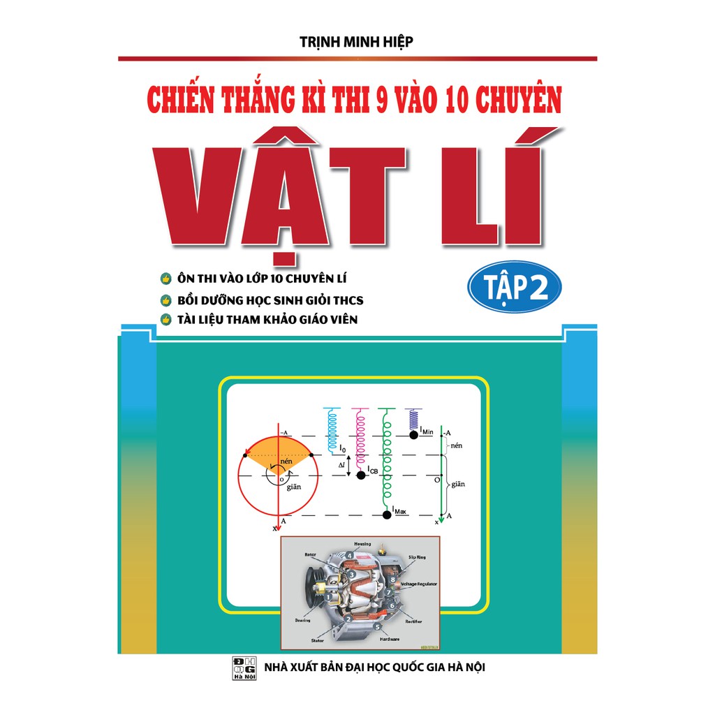 Sách - Combo Chiến Thắng Kì Thi 9 Vào 10 Chuyên Môn Vật Lí ( Tập 1+ Tập 2)