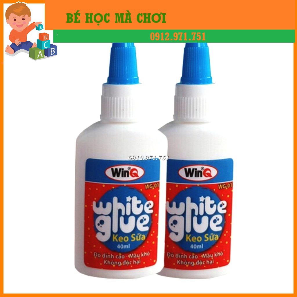 Keo sữa lọ 40ml làm thủ công, handmade - Hàng Việt Nam an toàn