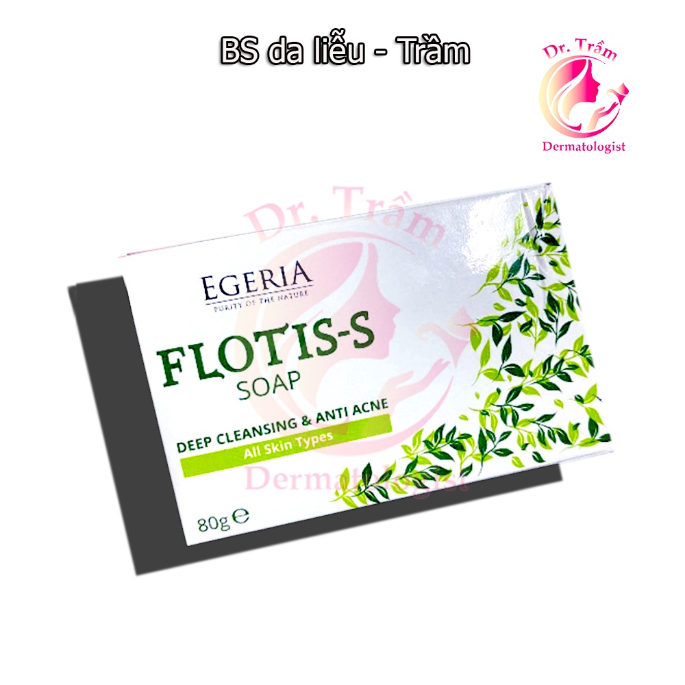 Xà phòng y khoa Flotis S soap - Sạch sâu, giảm mụn